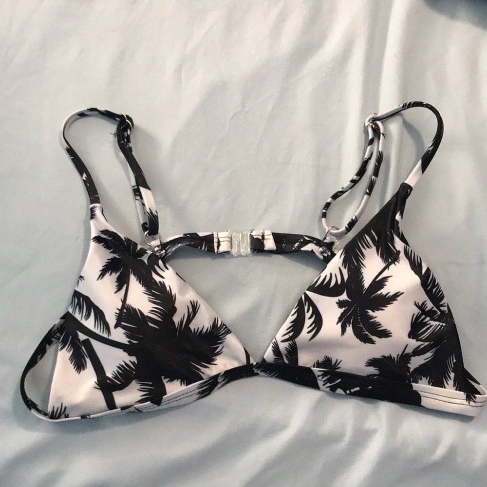 ZAFUL Bikini Top Palm Tree S
